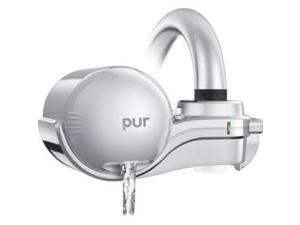 PUR FM-9100 Horizontal Faucet Water Filter - 3 - Silver PUR FM-9100 Horizontal Faucet Water Filter - 3 - Silver