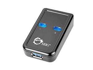 SIIG Accessory JU-SW0012-S1 SuperSpeed USB 3.0 Switch 2-to-1 Retail SIIG Accessory JU-SW0012-S1 SuperSpeed USB 3.0 Switch 2-to-1 Retail