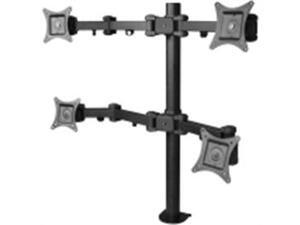 SIIG Accessory CE-MT0S12-S1 Articulating Quad Mount Monitor Desk 13-27inch Retail SIIG Accessory CE-MT0S12-S1 Articulating Quad Mount Monitor Desk 13-27inch Retail