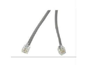 C2G Model 08115 50 ft. RJ12 6P6C Straight Modular Cable M-M C2G Model 08115 50 ft. RJ12 6P6C Straight Modular Cable M-M