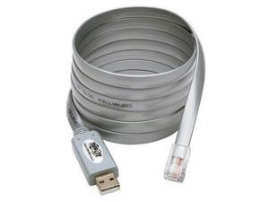 Tripp Lite USB to RJ45 Cisco Serial Rollover Cable, USB Type-A to RJ45 M/M, 6 ft. Tripp Lite USB to RJ45 Cisco Serial Rollover Cable, USB Type-A to RJ45 M/M, 6 ft.