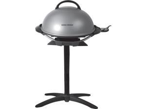 George Foreman Indoor/Outdoor Electric Grill GFO240S Silver George Foreman Indoor/Outdoor Electric Grill GFO240S Silver