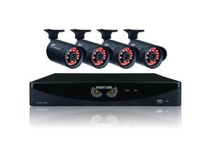 Night Owl 4 Channel Video Security System with 4 x 650 TVL Bullet Cameras - Digital Video Recorder, Camera - 500 GB Hard Drive - 20 Fps - 650 - Composite Video In - Composite Video Out - 2 - 1 - 1 - H Night Owl 4 Channel Video Security System with 4 x 650 TVL Bullet Cameras - Digital Video Recorder, Camera - 500 GB Hard Drive - 20 Fps - 650 - Composite Video In - Composite Video Out - 2 - 1 - 1 - H