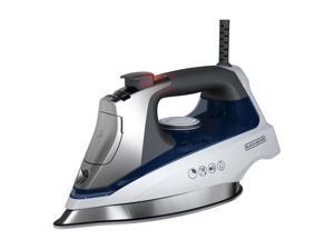 Black & Decker Allure Steam Iron - Stainless Steel Sole Plate - White, Blue Black & Decker Allure Steam Iron - Stainless Steel Sole Plate - White, Blue