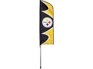 Party Animal Steelers Swooper Flags - United States - Pennsylvania - 42" x 13" - Durable, Weather Resistant, UV Resistant, Lightweight, Dye Sublimated - Polyester Party Animal Steelers Swooper Flags - United States - Pennsylvania - 42" x 13" - Durable, Weather Resistant, UV Resistant, Lightweight, Dye Sublimated - Polyester