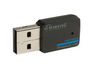 Hawking HW7ACU IEEE 802.11ac - Wi-Fi Adapter for Desktop Computer/Notebook - USB 2.0 - 450 Mbit/s - 2.40 GHz ISM - 5 GHz UNII - External Hawking HW7ACU IEEE 802.11ac - Wi-Fi Adapter for Desktop Computer/Notebook - USB 2.0 - 450 Mbit/s - 2.40 GHz ISM - 5 GHz UNII - External