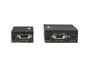 Manhattan VGA Cat5/5e/6 Extender - Extends video and audio signals up to 300 m (984 ft.) Manhattan VGA Cat5/5e/6 Extender - Extends video and audio signals up to 300 m (984 ft.)