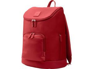HP Carrying Case (Backpack) for 15.6" Notebook - Red - Water Resistant - MicroFiber - Shoulder Strap, Handle HP Carrying Case (Backpack) for 15.6" Notebook - Red - Water Resistant - MicroFiber - Shoulder Strap, Handle