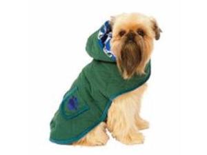 Ethical Pet Everyday Quilted Paw Blanket Coat Green Medium Ethical Pet Everyday Quilted Paw Blanket Coat Green Medium