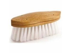 Desert Equestrian Equestria Brush Deluxe Kelso White Poly Lg Desert Equestrian Equestria Brush Deluxe Kelso White Poly Lg