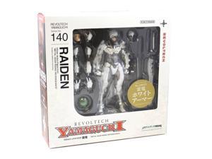 Raiden White Armor Metal Gear Rising Revengeance Revoltech Yamaguchi 140 Figure Raiden White Armor Metal Gear Rising Revengeance Revoltech Yamaguchi 140 Figure