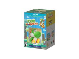 Yoshi's Woolly World + Green Yarn Yoshi amiibo Wii U Video Game Bundle Yoshi's Woolly World + Green Yarn Yoshi amiibo Wii U Video Game Bundle
