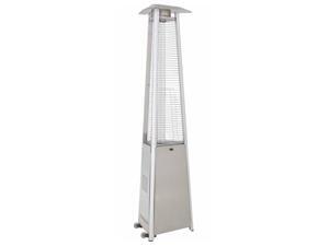 AZ Patio Heaters HLDS01-CGTSS Commercial Stainless Steel Glass Tube Patio Heater AZ Patio Heaters HLDS01-CGTSS Commercial Stainless Steel Glass Tube Patio Heater