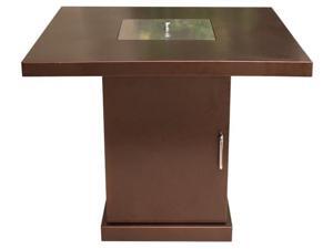 AZ Patio GSF-PR-PC Fire Pit, Small in Hammered Bronze AZ Patio GSF-PR-PC Fire Pit, Small in Hammered Bronze