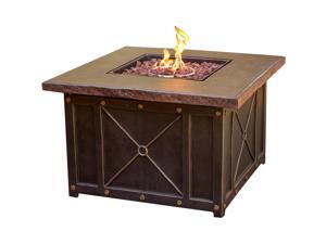 Cambridge CLASSIC1PCFP 40 In. Square Gas Fire Pit with Durastone Top Cambridge CLASSIC1PCFP 40 In. Square Gas Fire Pit with Durastone Top