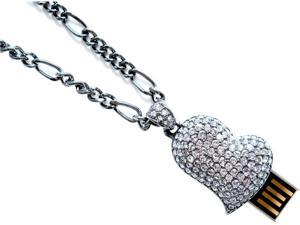 Pretec i-Disk Sparkling Amour Swarovski Elements 4GB USB Flash Drive Pretec i-Disk Sparkling Amour Swarovski Elements 4GB USB Flash Drive