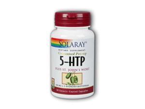 5-HTP 100mg Plus St. John's Wort - Solaray - 30 - Capsule 5-HTP 100mg Plus St. John's Wort - Solaray - 30 - Capsule