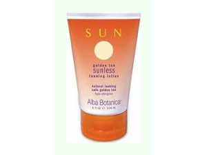Sunless Tanning Lotion - Alba Botanica - 4 oz - Cream Sunless Tanning Lotion - Alba Botanica - 4 oz - Cream