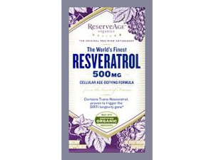 Resveratrol 500mg - Reserveage - 60 - VegCap Resveratrol 500mg - Reserveage - 60 - VegCap