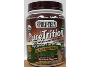 Spiru-Tein (Spirutein) PureTrition High Protein Energy Meal - Rich Dark Chocolate - Nature's Plus - 1.3 lb - Powder Spiru-Tein (Spirutein) PureTrition High Protein Energy Meal - Rich Dark Chocolate - Nature's Plus - 1.3 lb - Powder