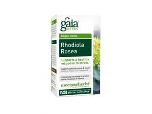 Rhodiola Rosea - Gaia Herbs - 60 - VegCap Rhodiola Rosea - Gaia Herbs - 60 - VegCap