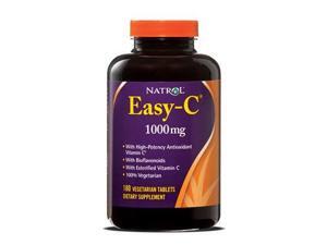 Easy C 1000mg with Bioflavonoids - Natrol - 180 - Veg Tablet Easy C 1000mg with Bioflavonoids - Natrol - 180 - Veg Tablet