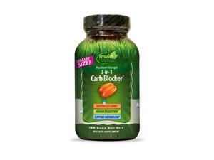 Maximum Strength 3-in-1 Carb Blocker - Irwin Naturals - 150 - Softgel Maximum Strength 3-in-1 Carb Blocker - Irwin Naturals - 150 - Softgel