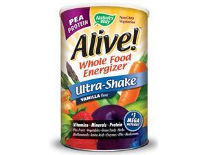 Alive Ultra Shake Pea Protein Vanilla - Nature's Way - 2.2 lbs - Powder Alive Ultra Shake Pea Protein Vanilla - Nature's Way - 2.2 lbs - Powder