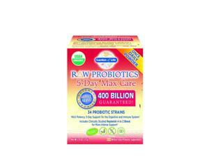 Raw Probiotics 5-Day Max Care-400 Billion - Garden of Life - 2.4 oz - Powder Raw Probiotics 5-Day Max Care-400 Billion - Garden of Life - 2.4 oz - Powder