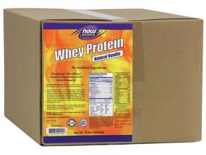 Whey Protein Vanilla - Now Foods - 10 lbs - Powder Whey Protein Vanilla - Now Foods - 10 lbs - Powder