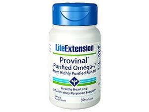 PROVINAL- Purified Omega-7 - Life Extension - 30 - Softgel PROVINAL- Purified Omega-7 - Life Extension - 30 - Softgel