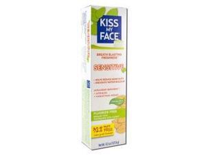 Toothpaste Sensitive Gel Fluoride Free - Kiss My Face - 4.5 oz - Paste Toothpaste Sensitive Gel Fluoride Free - Kiss My Face - 4.5 oz - Paste