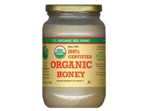 Certified Organic Honey - Raw, Unheated, Unprocessed - YS Organic Bee Farms - 32 oz - Liquid Certified Organic Honey - Raw, Unheated, Unprocessed - YS Organic Bee Farms - 32 oz - Liquid