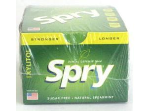 Spry Stronger Longer Spearmint Gum - Xlear - 12 Pack - Box Spry Stronger Longer Spearmint Gum - Xlear - 12 Pack - Box