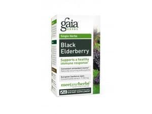 Black Elderberry - Gaia Herbs - 30 - VegCap Black Elderberry - Gaia Herbs - 30 - VegCap