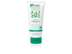 Shower Gel Aloe Mint - Andalou Naturals - 8.5 oz - Gel Shower Gel Aloe Mint - Andalou Naturals - 8.5 oz - Gel