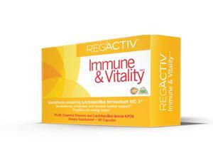 Reg'Activ Immune & Vitality - Essential Formulas - 60 - Capsule Reg'Activ Immune & Vitality - Essential Formulas - 60 - Capsule