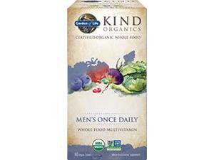 Kind Organics Men One-A-Day - Garden of Life - 60 - Tablet Kind Organics Men One-A-Day - Garden of Life - 60 - Tablet