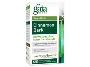 Cinnamon Bark Super Critical - Gaia Herbs - 60 - VegCap Cinnamon Bark Super Critical - Gaia Herbs - 60 - VegCap