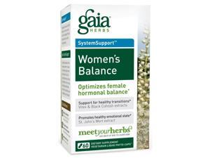 Womens Balance (Replaces Phyto-Estrogen) - Gaia Herbs - 60 - VegCap Womens Balance (Replaces Phyto-Estrogen) - Gaia Herbs - 60 - VegCap