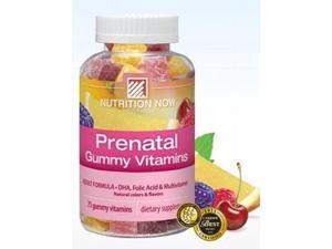 Prenatal Gummy Vitamins (Assorted Flavors) - 75 Gummies by Nutrition Now Prenatal Gummy Vitamins (Assorted Flavors) - 75 Gummies by Nutrition Now