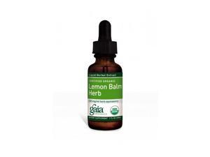 Lemon Balm Extract - Gaia Herbs - 1 oz - Liquid Lemon Balm Extract - Gaia Herbs - 1 oz - Liquid