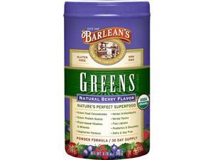 Natural Berry Flavor Barlean's Greens - Barlean's - 9.4 oz - Powder Natural Berry Flavor Barlean's Greens - Barlean's - 9.4 oz - Powder