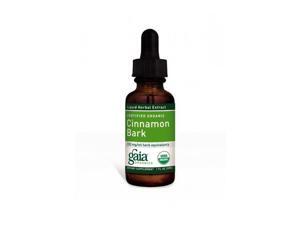 Cinnamon Bark Certified Organic - Gaia Herbs - 1 oz - Liquid Cinnamon Bark Certified Organic - Gaia Herbs - 1 oz - Liquid