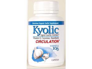 Vitamin E, Cayenne, Hawthorn Berry - KYOLIC Formula 106 - Kyolic - 200 - Capsule Vitamin E, Cayenne, Hawthorn Berry - KYOLIC Formula 106 - Kyolic - 200 - Capsule
