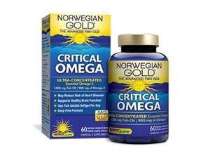 Norwegian Gold Critical Omega - Renew Life - 120 - Softgel Norwegian Gold Critical Omega - Renew Life - 120 - Softgel