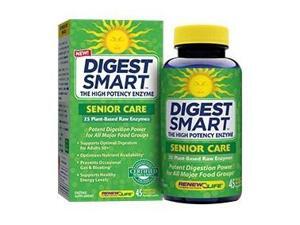 Digest Smart Adult 50+ Care (Formerly Senior Care) - Renew Life - 45 - VegCap Digest Smart Adult 50+ Care (Formerly Senior Care) - Renew Life - 45 - VegCap