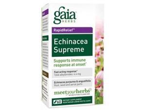 Echinacea Supreme - Gaia Herbs - 60 - VegCap Echinacea Supreme - Gaia Herbs - 60 - VegCap