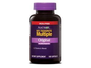 My Favorite Multiple - Original - Iron Free - Natrol - 180 - Capsule My Favorite Multiple - Original - Iron Free - Natrol - 180 - Capsule