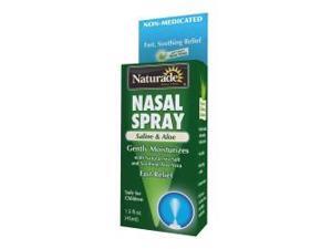 Saline & Aloe Nasal Spray - Naturade Products - 1.5 oz - Spray Saline & Aloe Nasal Spray - Naturade Products - 1.5 oz - Spray